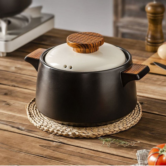 Multipurpose Premium Food-Safe Ceramic Heat Resistant Cooking Pot