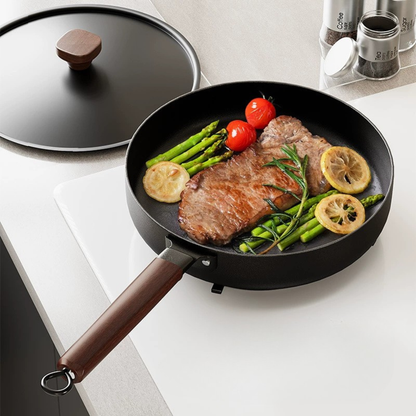 Native Titanium Non Stick Frying Pan with Lid - 26 cm