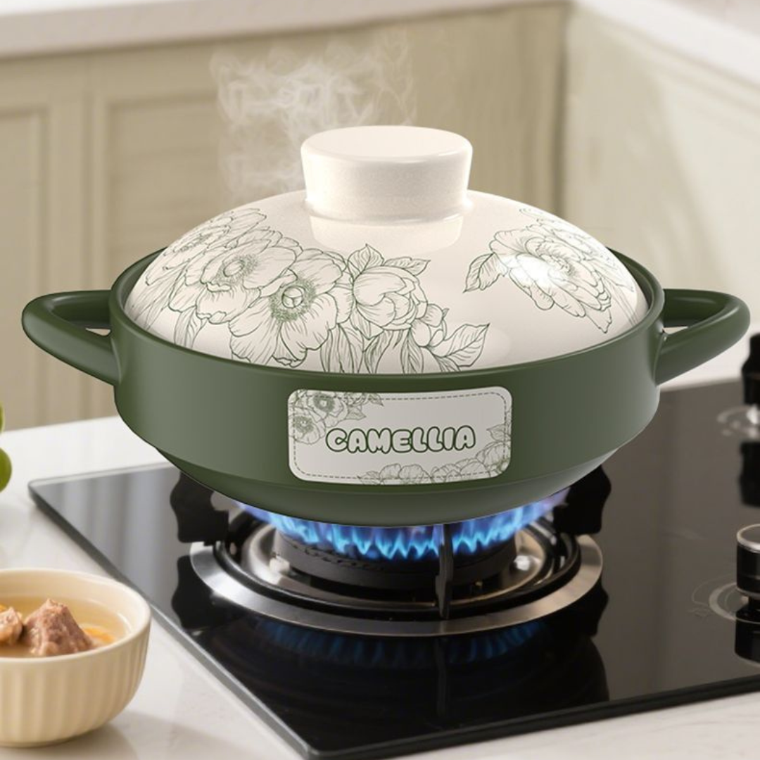 Premium Ceramic Clay Casserole Cooking Pot