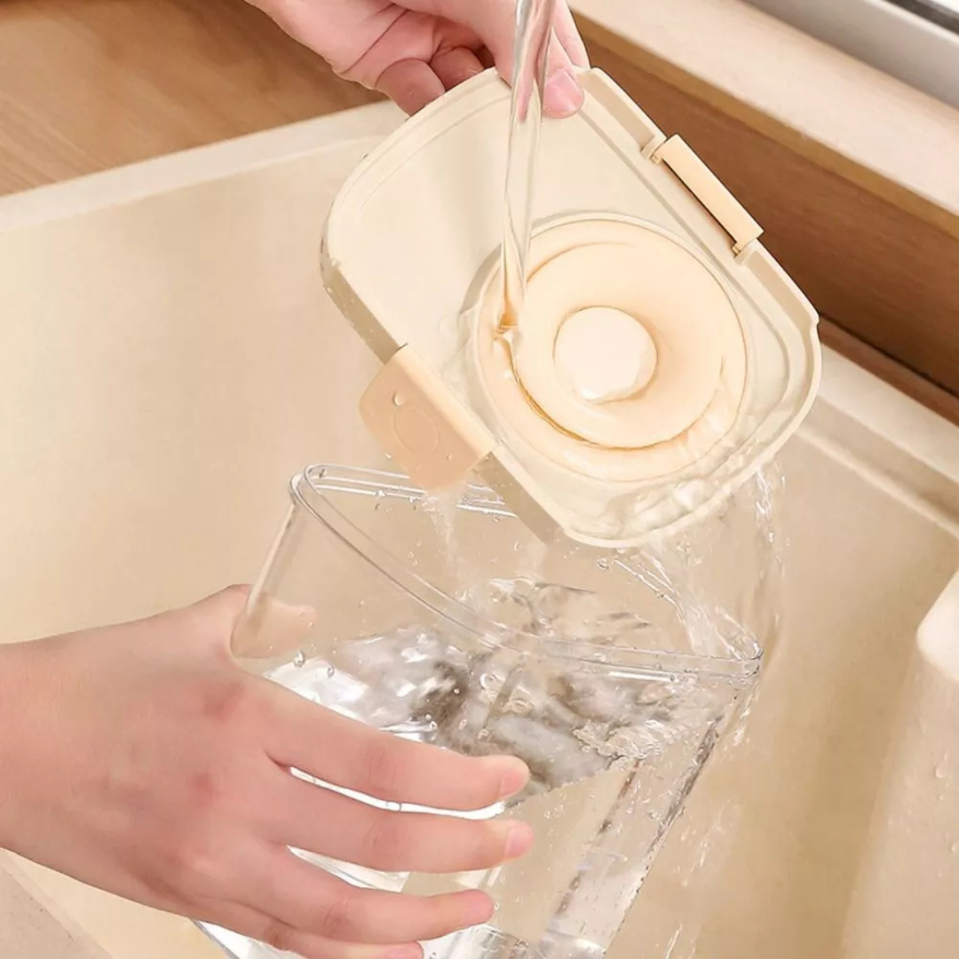 Premium Airtight Kitchen Storage Jars with Durable Sealed Lid