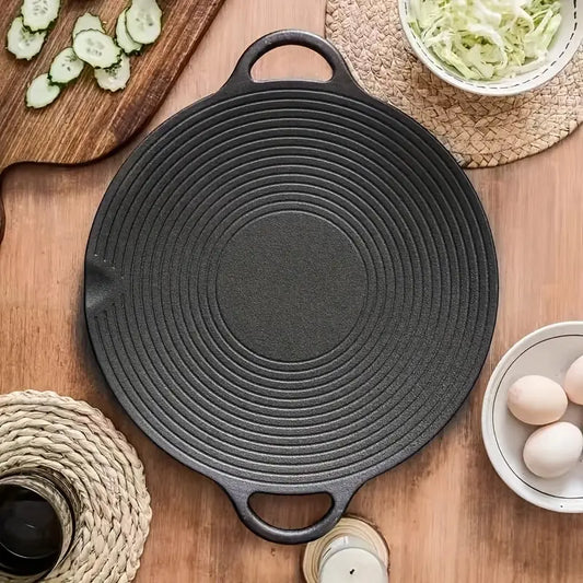 Heavy-Duty Non-Stick Cast Iron Pan