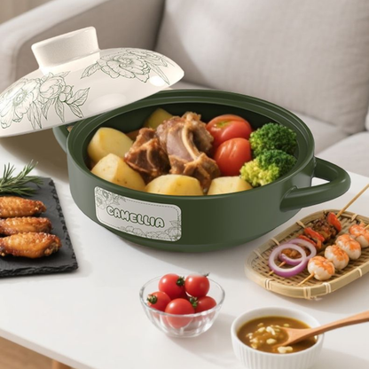Premium Ceramic Clay Casserole Cooking Pot