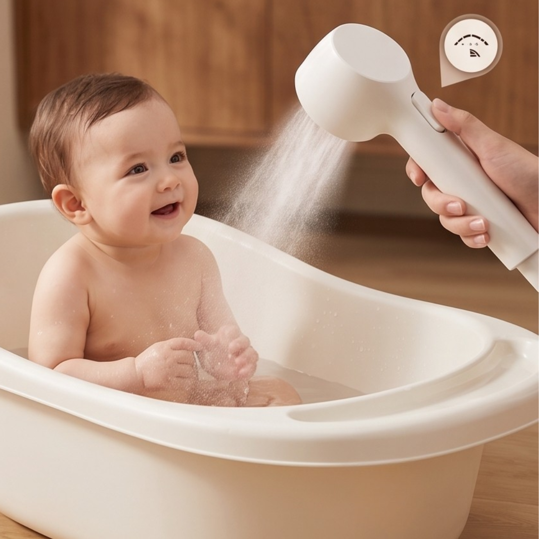 4+1 Mode Pressurized Handheld Shower Head