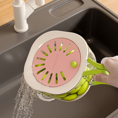 2 in 1 Multifunctional Washing Bowl with Strainer