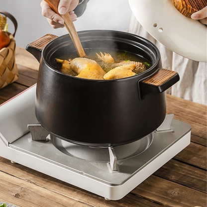 Multipurpose Premium Food-Safe Ceramic Heat Resistant Cooking Pot