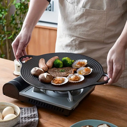 Heavy-Duty Non-Stick Cast Iron Pan