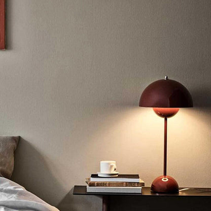Modern Cordless LED Flower Bud Table Lamp with Touch Control