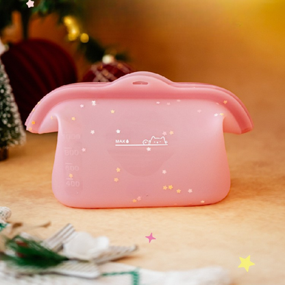 Reusable Silicone Stand Up Storage Bag - 1000ml