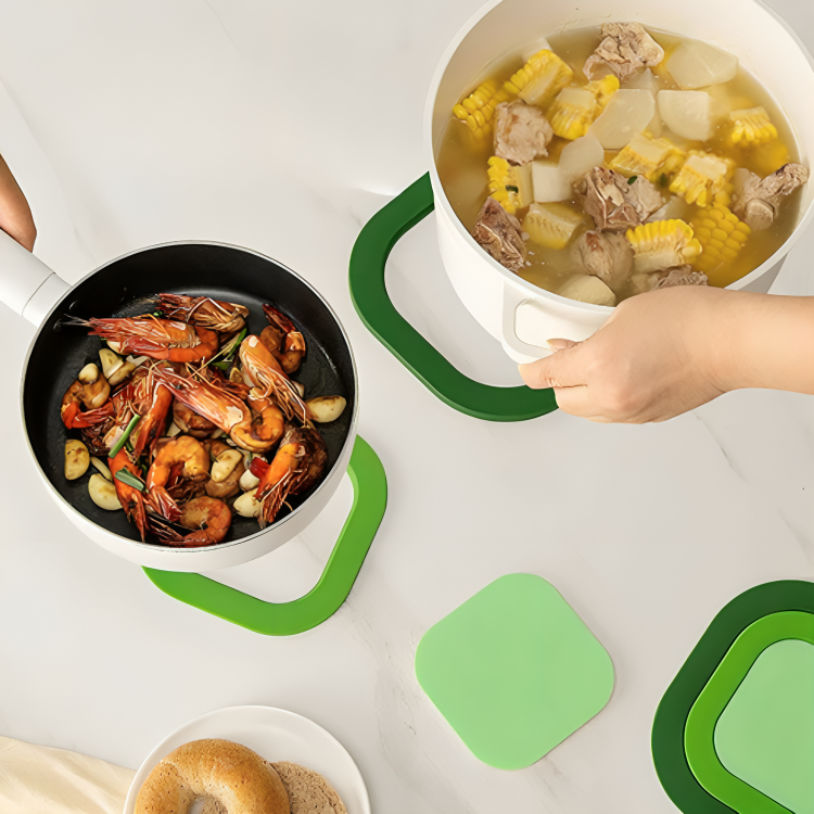 Magnetic Heat-Resistant Silicone Pot Mat
