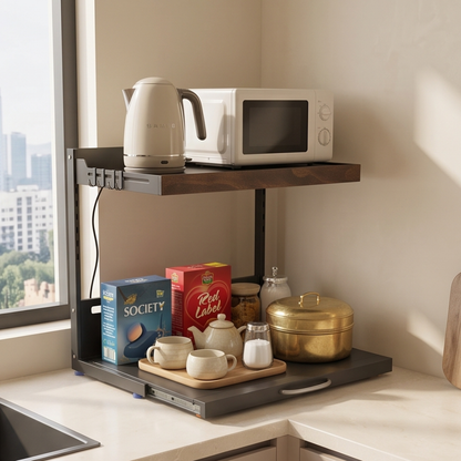 Expandable Kitchen Countertop Appliance Organizer