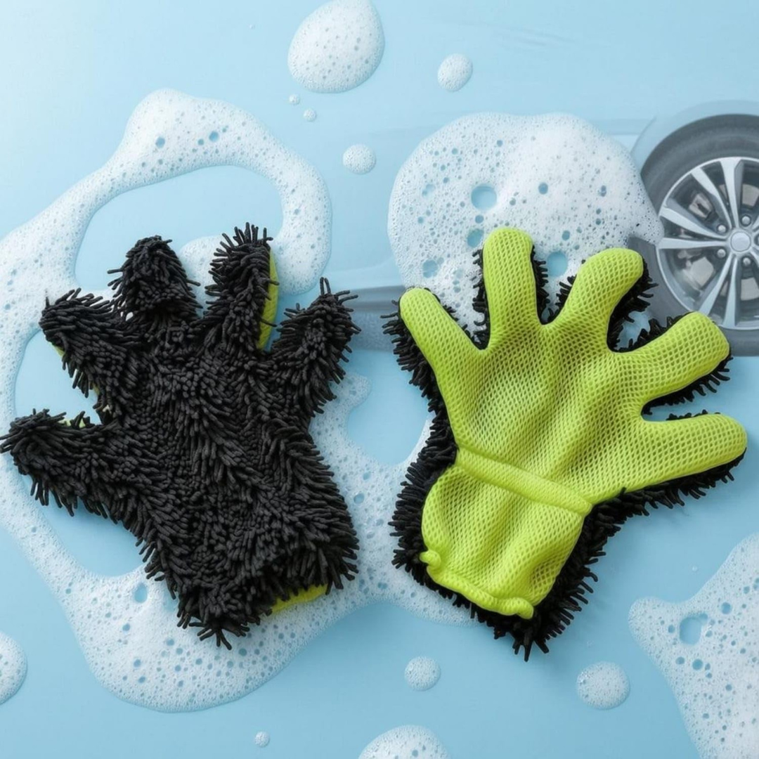 Multiuse Double Sided Chenille Cleaning Gloves