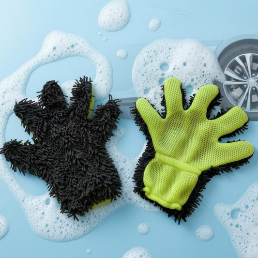 Multiuse Double Sided Chenille Cleaning Gloves
