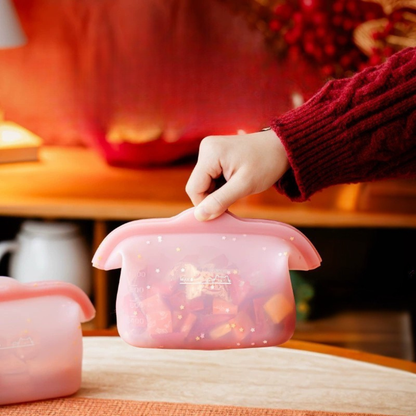 Reusable Silicone Stand Up Storage Bag - 1000ml