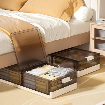 Multiple-Use Under Bed Storage Organizer with Wheels
