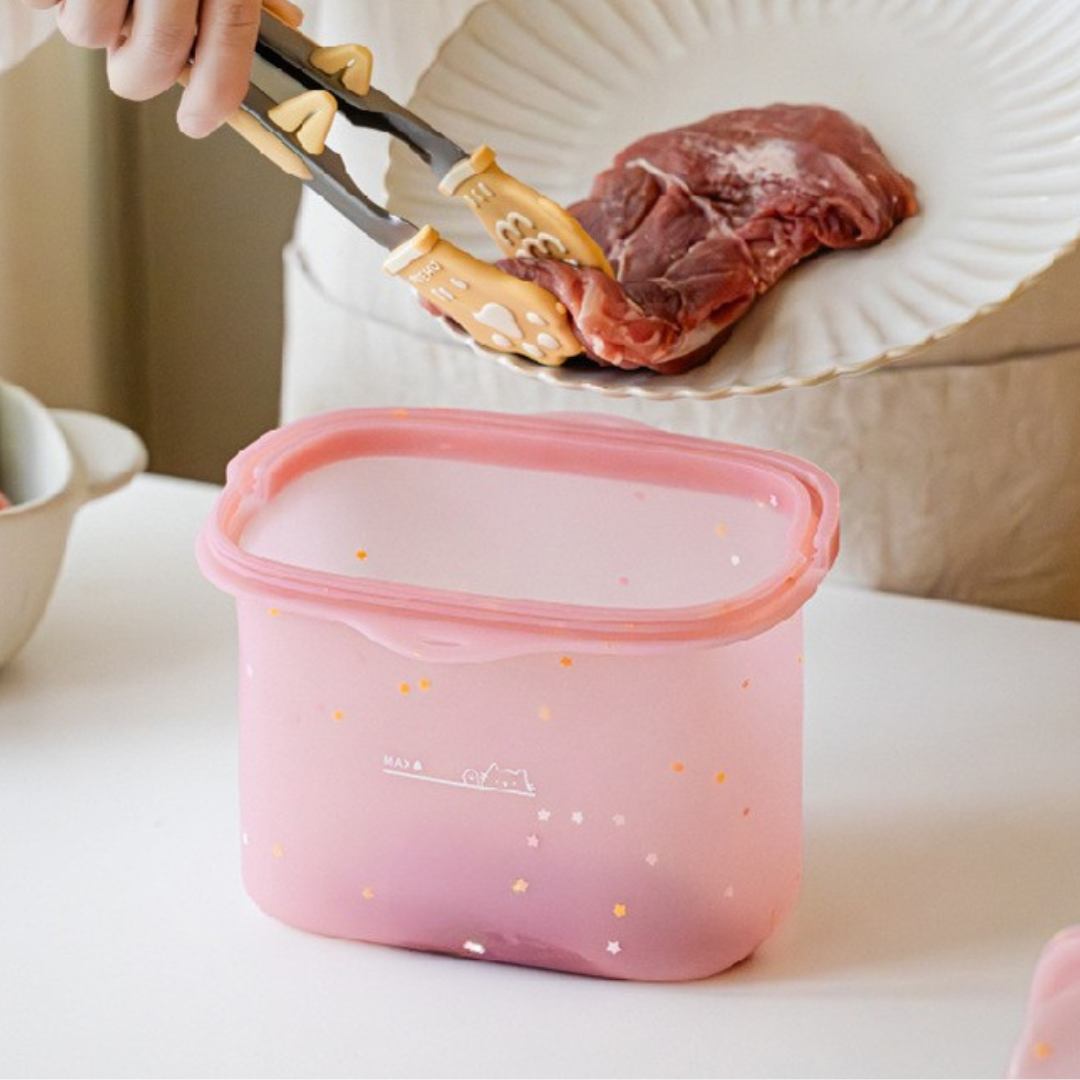 Reusable Silicone Stand Up Storage Bag - 1000ml