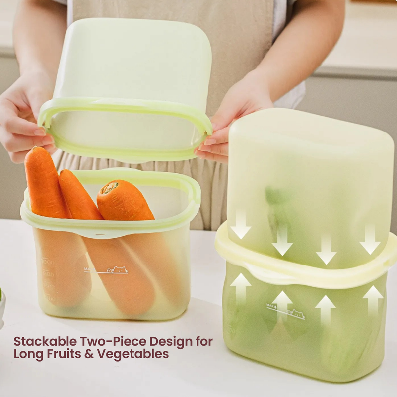 Reusable Silicone Storage Bag - 1000ml