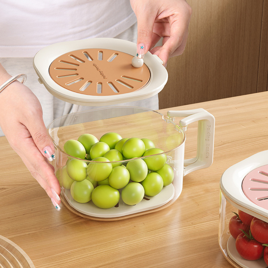 2 in 1 Multifunctional Washing Bowl with Strainer