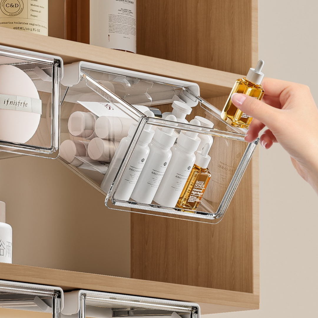 Under Shelf Hanging Storage Drawer Organizer