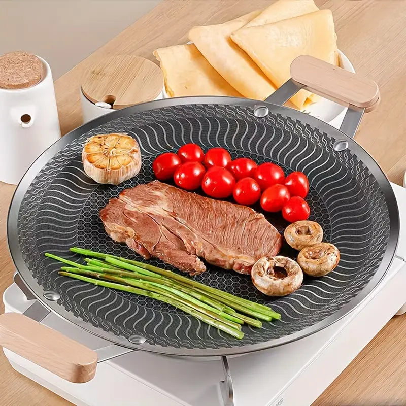 Indoor Grilling Excellence with Convenient Handle