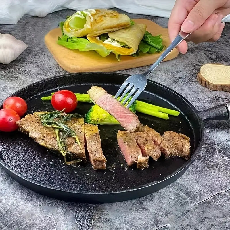Ultra Heat Pre-Seasoned Cast Iron Skillet with Lid