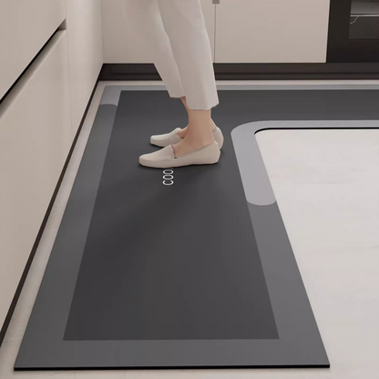 Anti-Slip Design L-Shaped Water Absorbing Mat