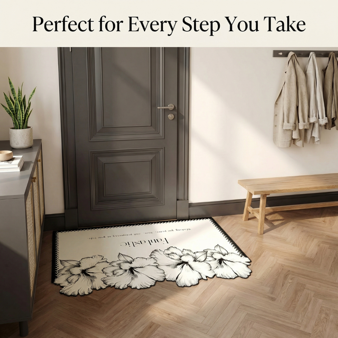 Modern Luxury Non-Slip Mat with Durable and Stain-Resistant Surface