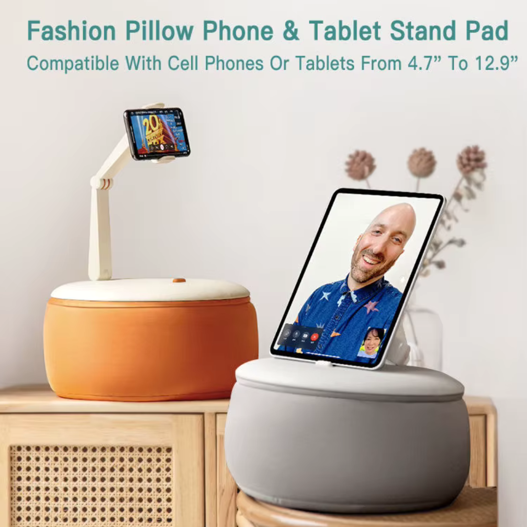 Adjustable Soft Bean Bag Pillow Phone and Tablet Stand