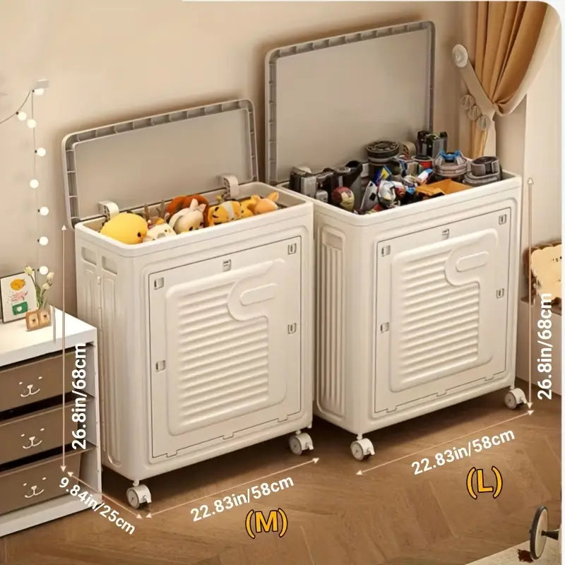 Multi-Purpose Storage Organizer with Wheels