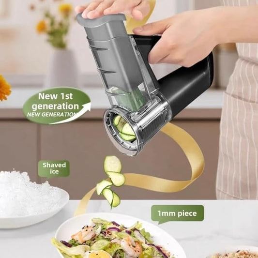 Multi-functional electric handheld food chopper
