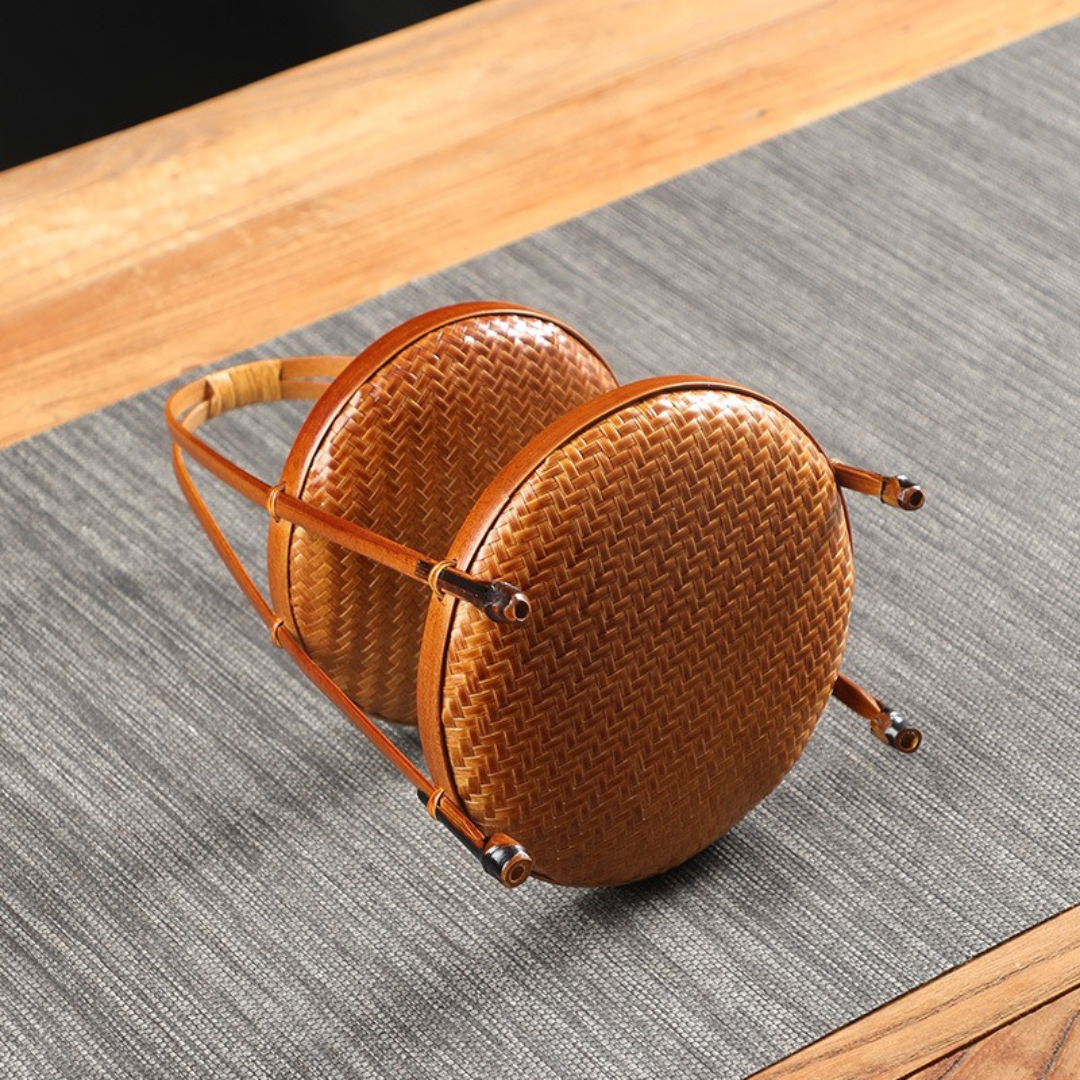 Multi-Purpose Elegant Hand Woven Bamboo Basket