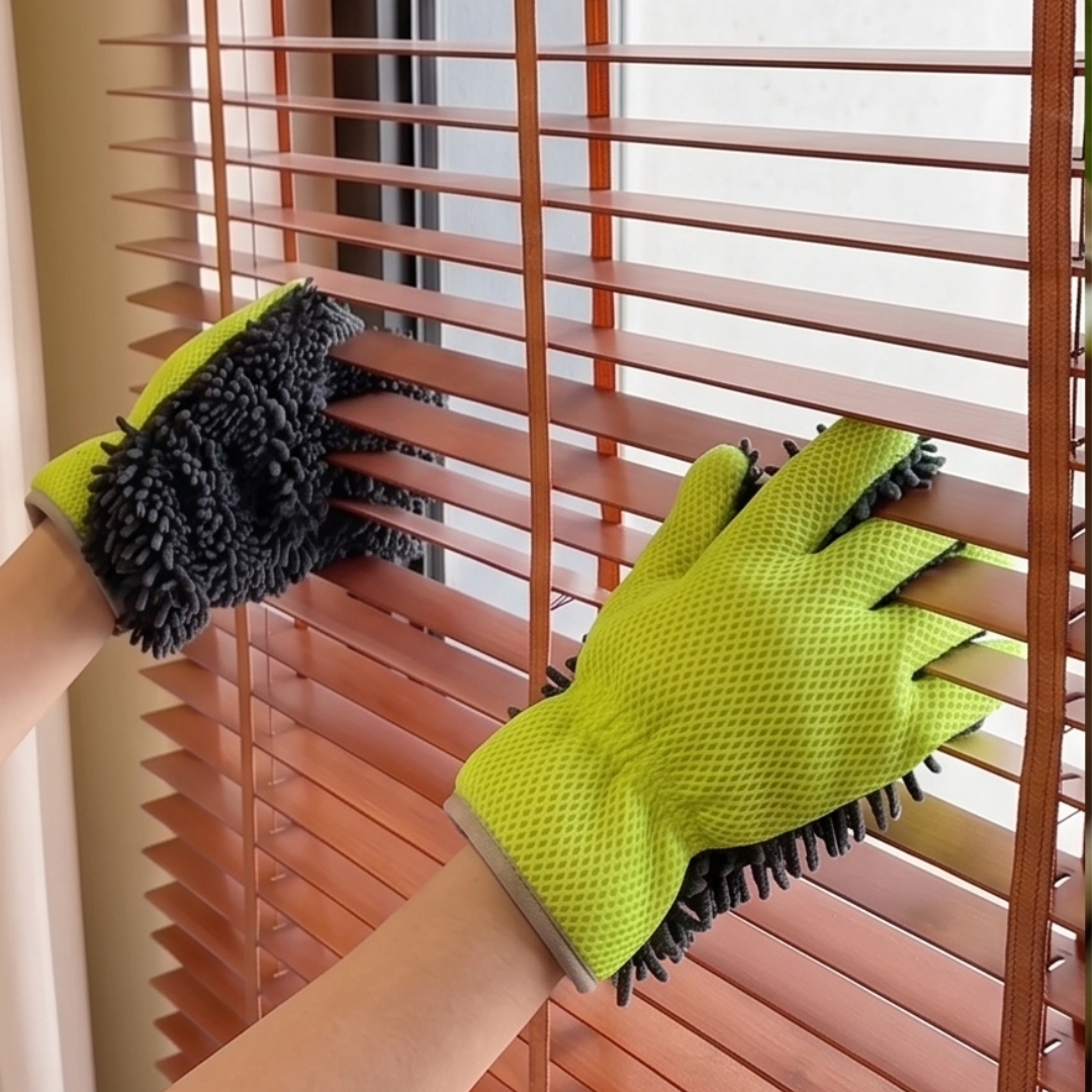 Multiuse Double Sided Chenille Cleaning Gloves