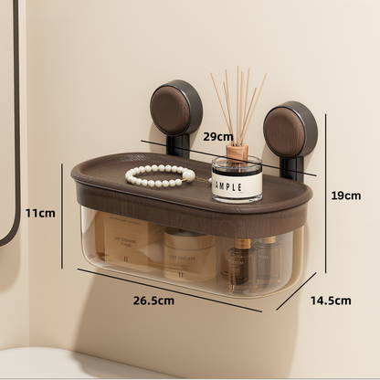 Modern Transparent Wall Mounted Storage Basket