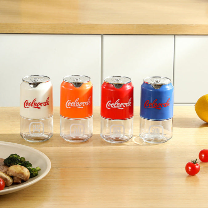 Coke Style Oil Dispenser Bottle with Auto Lid - 180ml Capacity