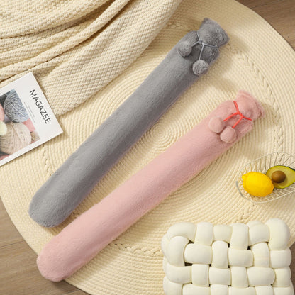 Soft Plush Hot Water Bottle for Menstrual Cramps and Relaxation
