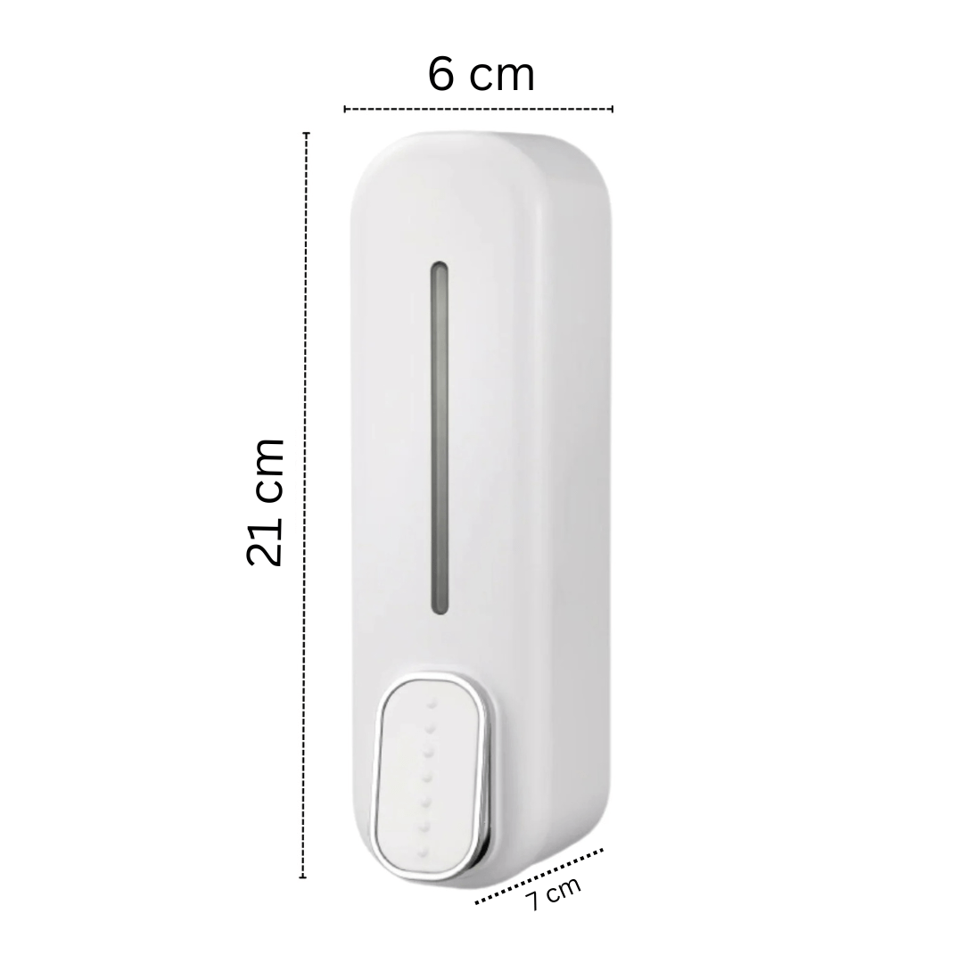 Pure Touch Wall-Mounted ABS Soap and Sanitizer Dispenser