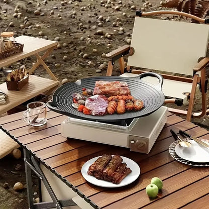 Heavy-Duty Non-Stick Cast Iron Pan