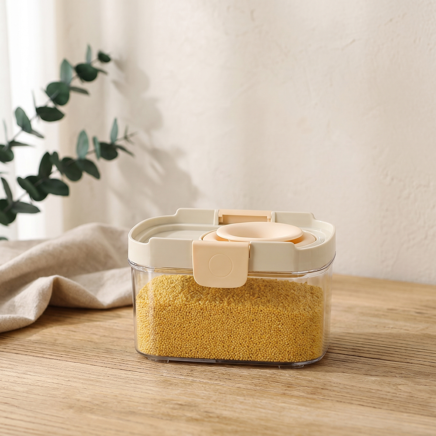 Premium Airtight Kitchen Storage Jars with Durable Sealed Lid