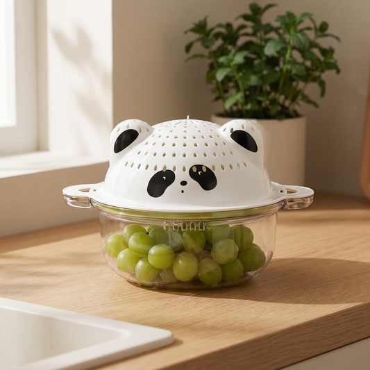 Double-Layer Multi-Purpose Drain & Storage Basket