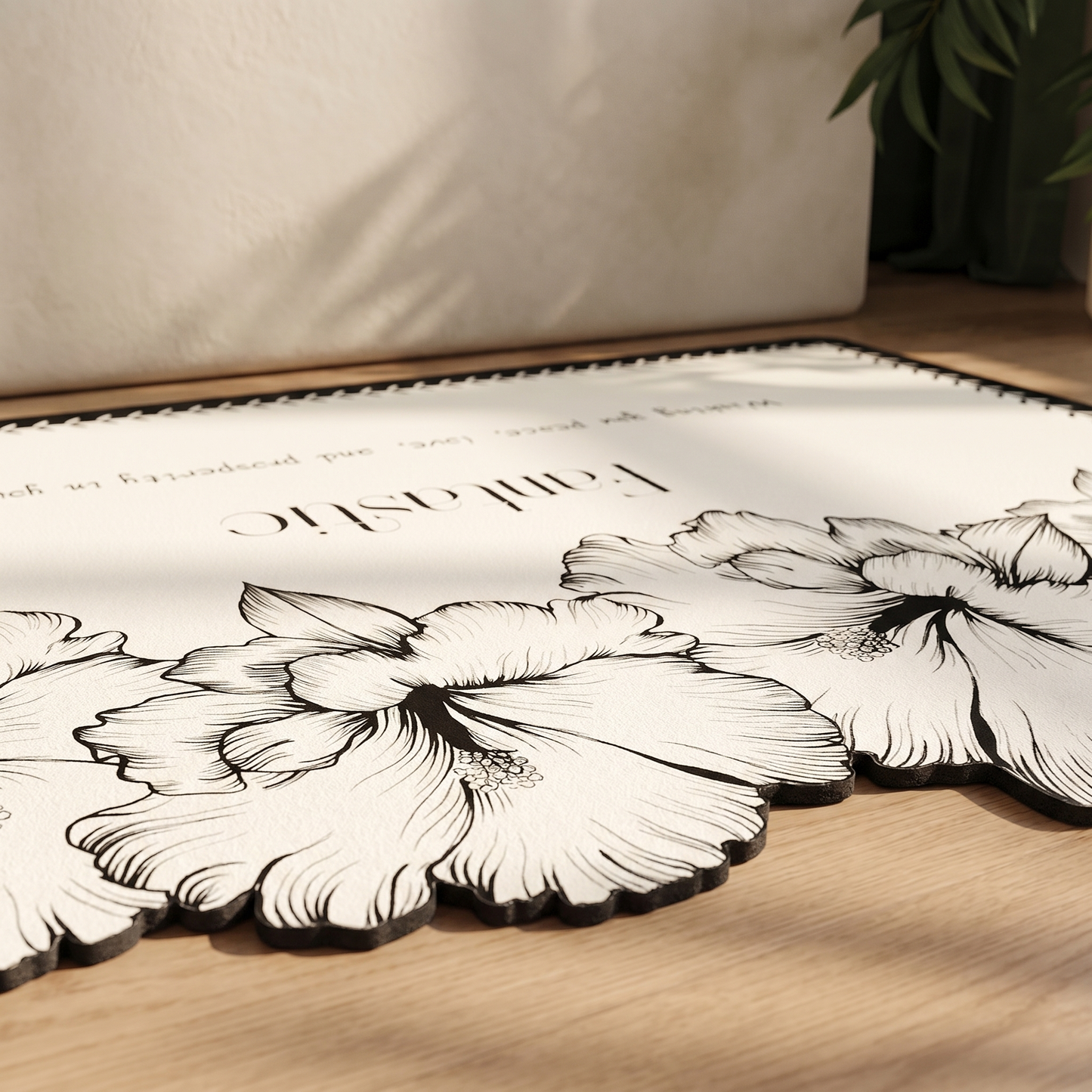 Modern Luxury Non-Slip Mat with Durable and Stain-Resistant Surface