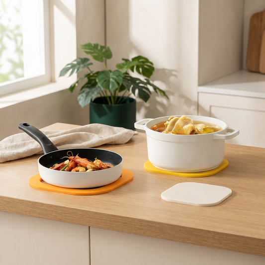 Magnetic Heat-Resistant Silicone Pot Mat