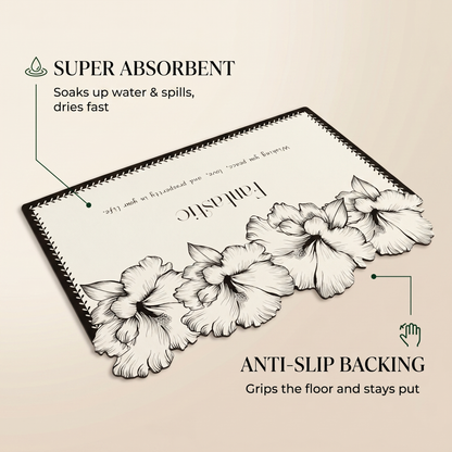 Modern Luxury Non-Slip Mat with Durable and Stain-Resistant Surface