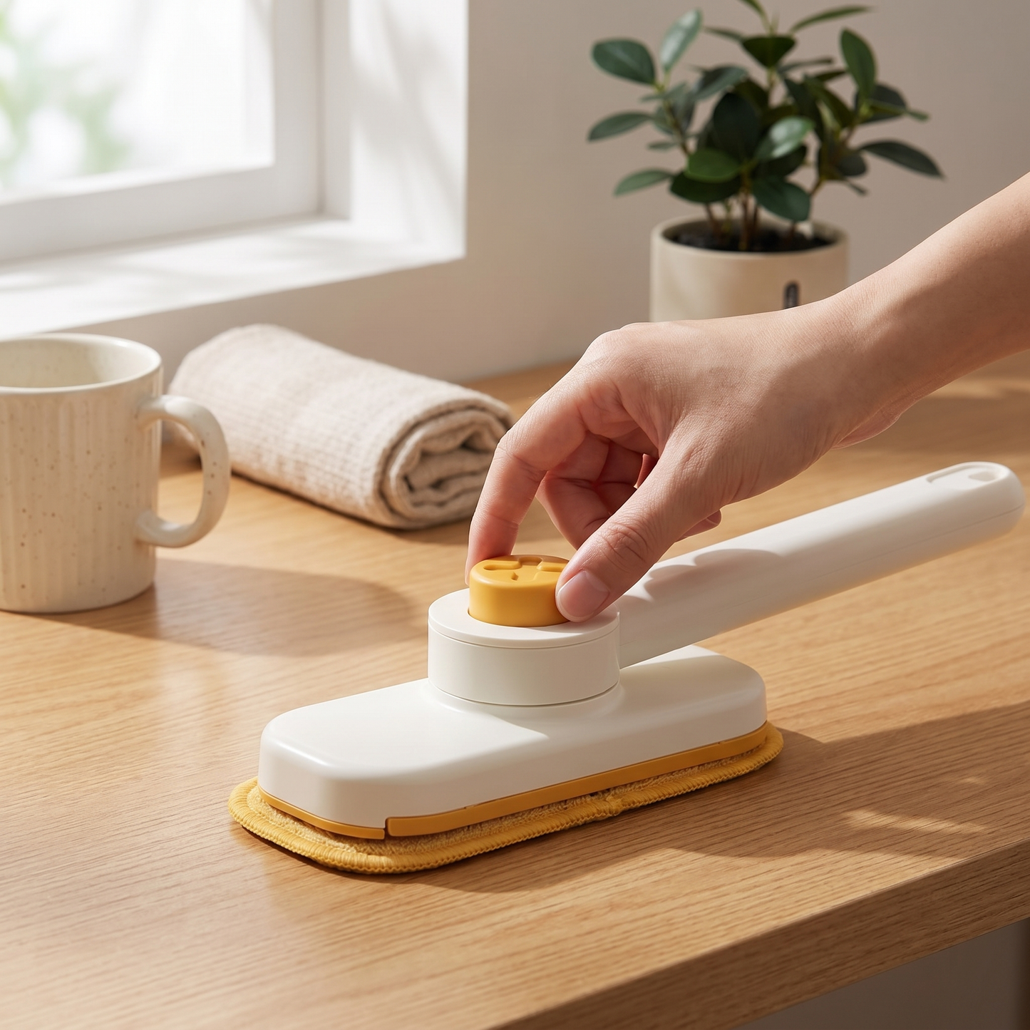 Multi-Purpose Mini Desktop Mop Quick and Hygienic Cleaning