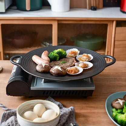 Heavy-Duty Non-Stick Cast Iron Pan