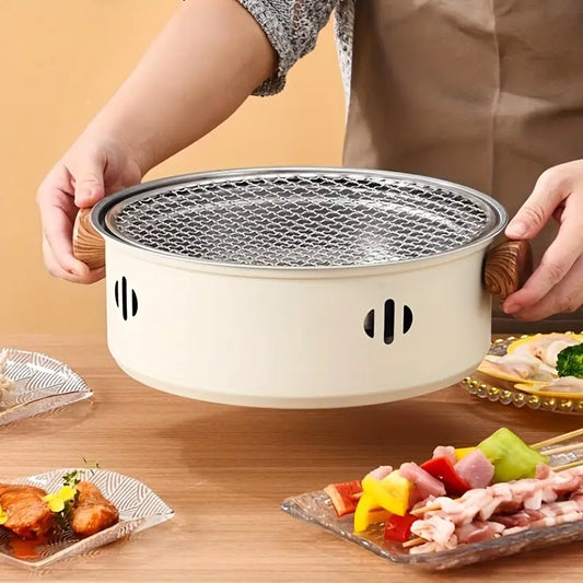 Ultimate Stainless Steel Portable Charcoal BBQ Grill
