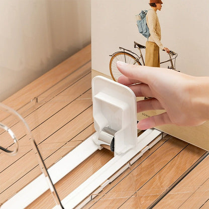 Auto Sliding Desk Books Holder