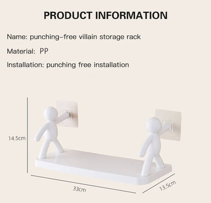 Multi-Purpose Wall Mount Shelf - Home Essentials Store Retail