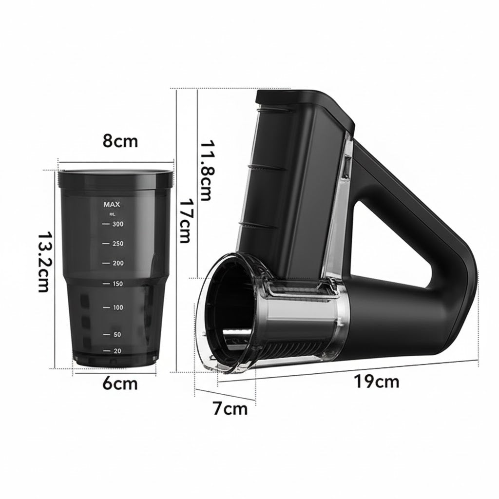 Multi-functional electric handheld food chopper